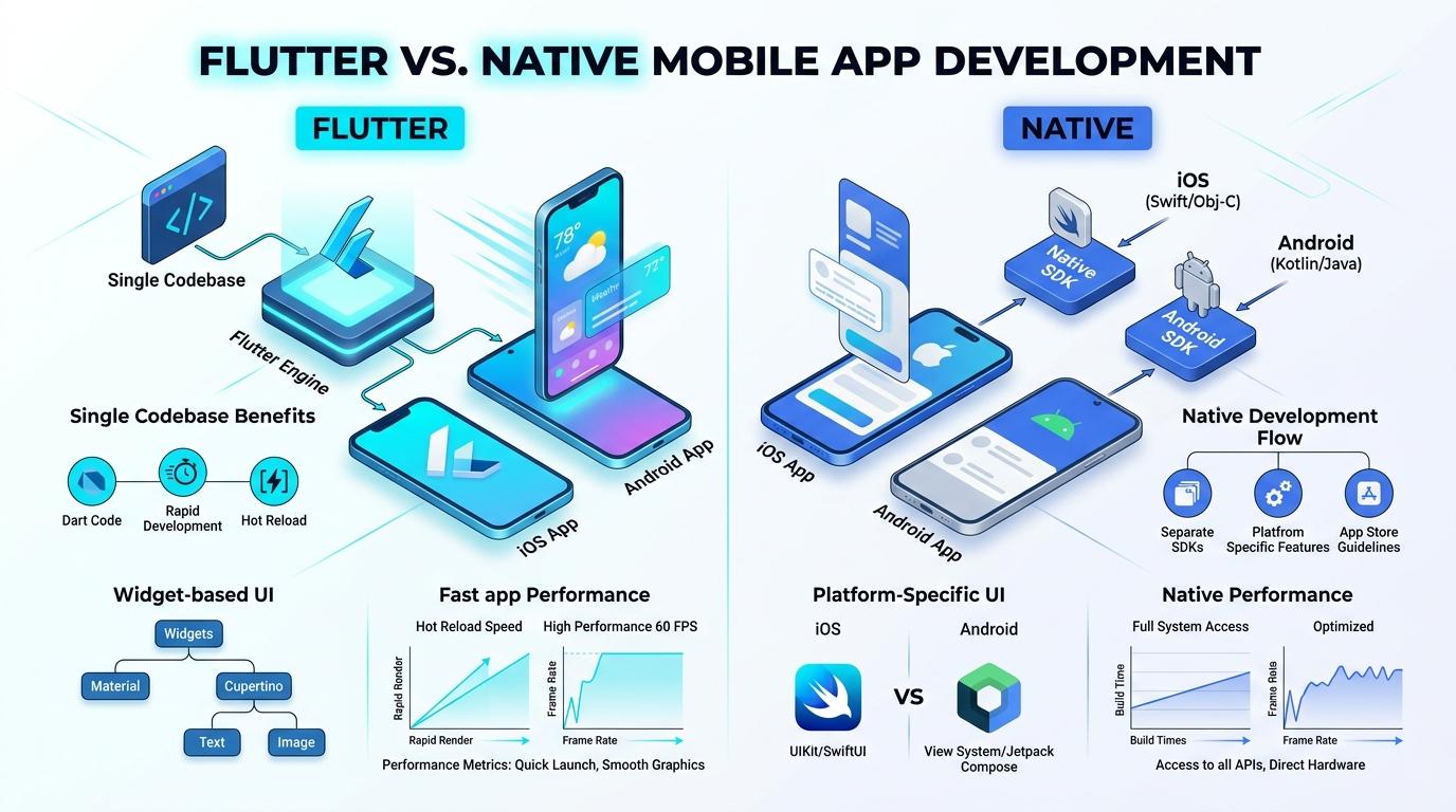Flutter or native: how we actually decide